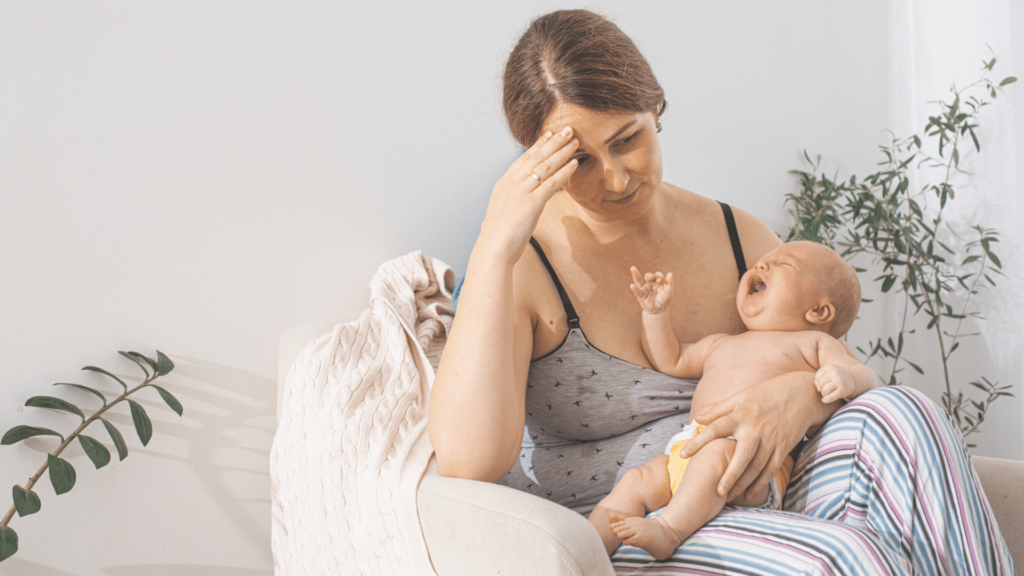 cảm giác chán nản khi cho con bú